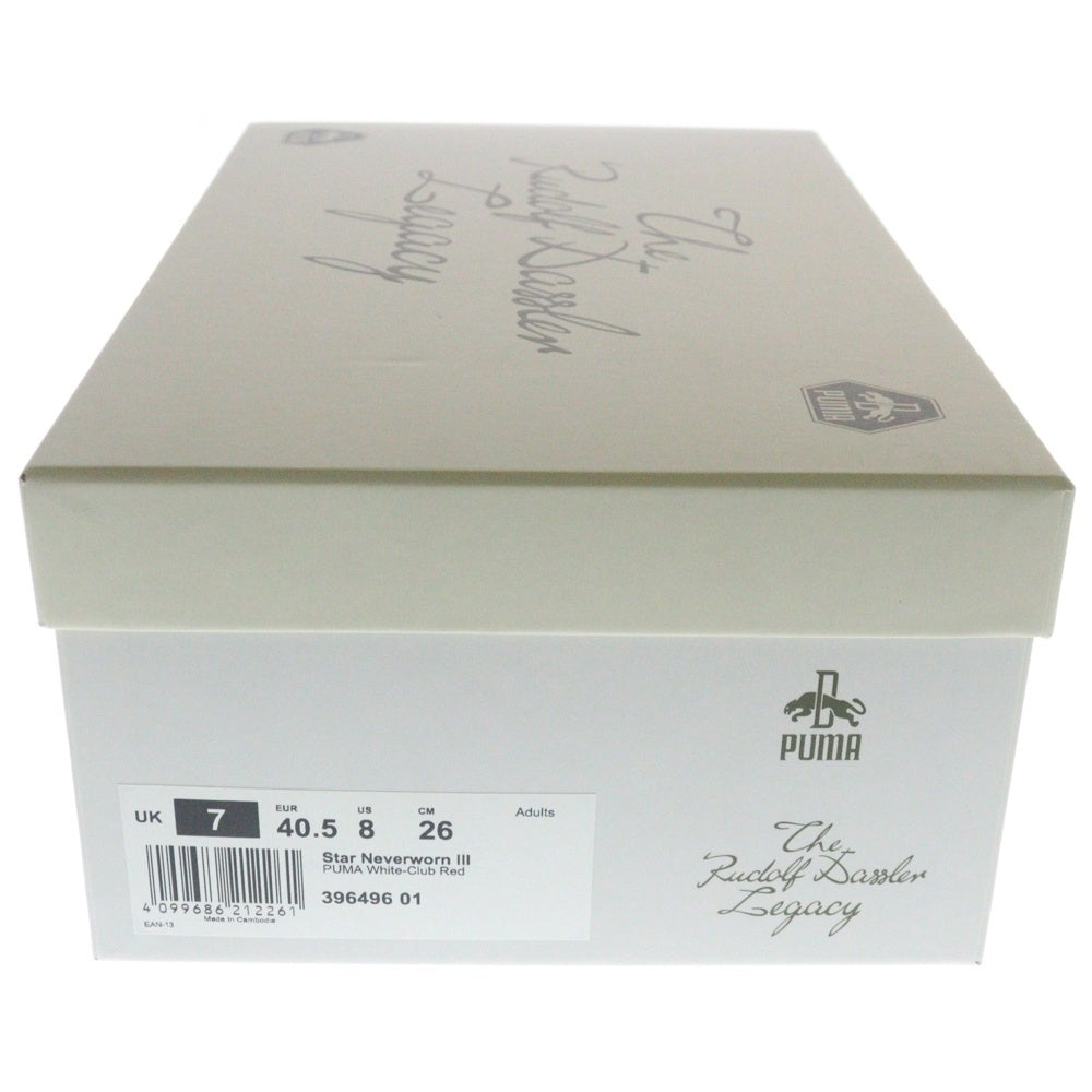 PUMA(プーマ) STAR NEVERWORN 3 スター ネバーウォーン 3 レザーローカットスニーカー ホワイト US8/26cm 396496-01