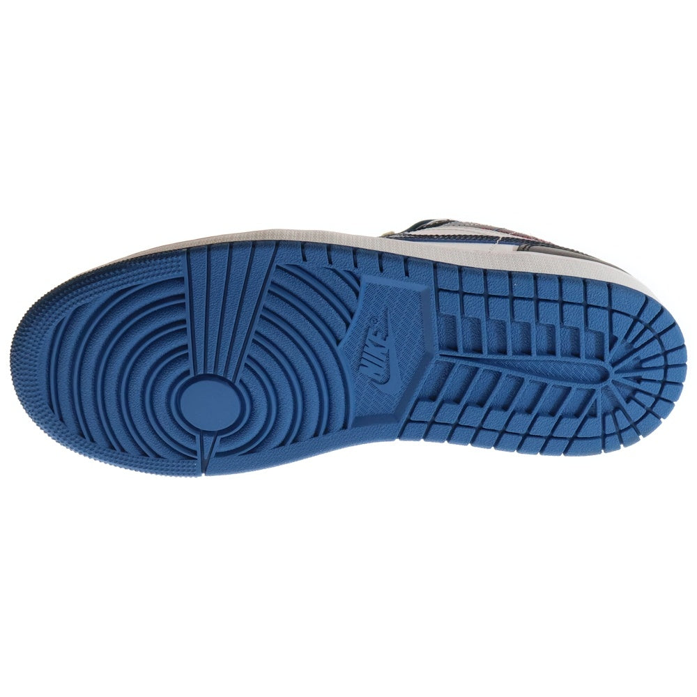 NIKE(ナイキ) AIR JORDAN 1 LOW SE SASHIKO エアジョーダン1 刺し子 ローカットスニーカー ホワイト/ブルー US9/27cm FV3622-141