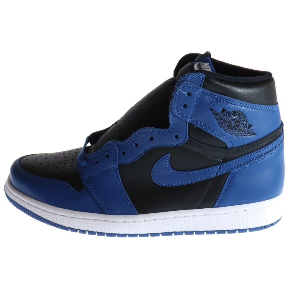 NIKE(ナイキ) AIR JORDAN 1 RETRO HIGH OG DARK MARINA BLUE エアジョーダン1 レトロ ダークマリーナブルー ハイカットスニーカー ブラック/ブルー US9/27cm 555088-404