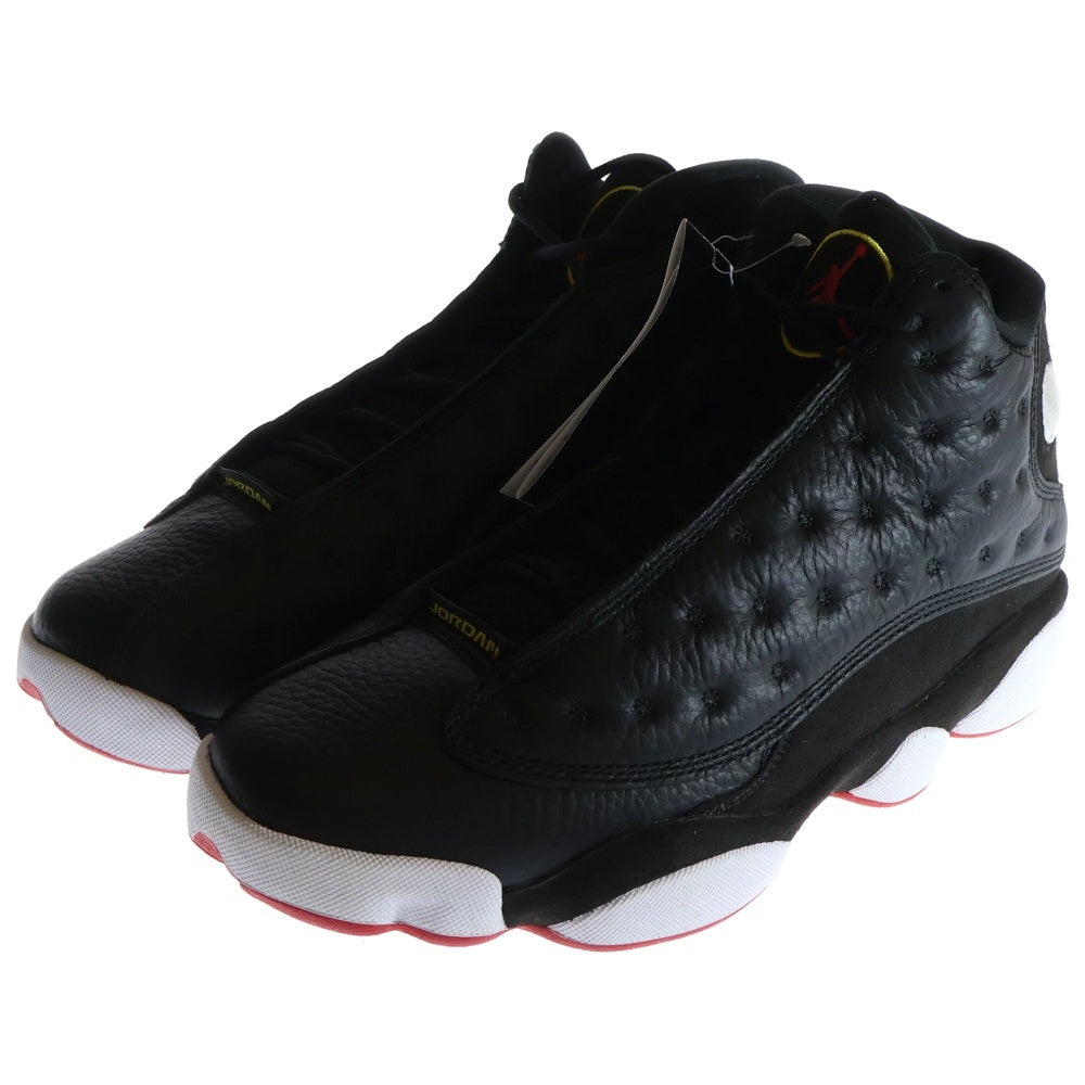 NIKE(ナイキ) AIR JORDAN 13 RETRO エア エアジョーダン 13 レトロ ハイカット スニーカー ブラック/レッド US9/27cm 414571-062