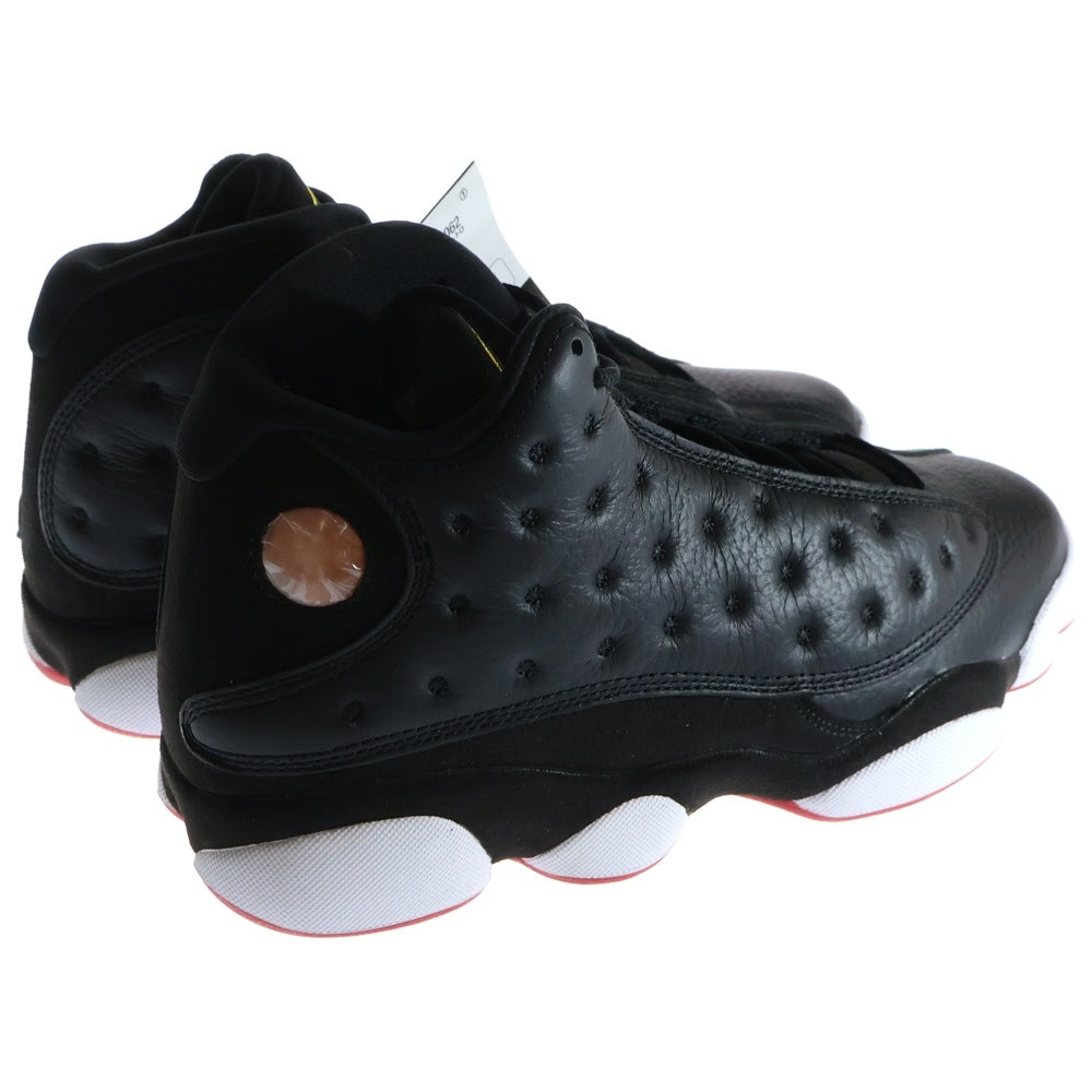 NIKE(ナイキ) AIR JORDAN 13 RETRO エア エアジョーダン 13 レトロ ハイカット スニーカー ブラック/レッド US9/27cm 414571-062