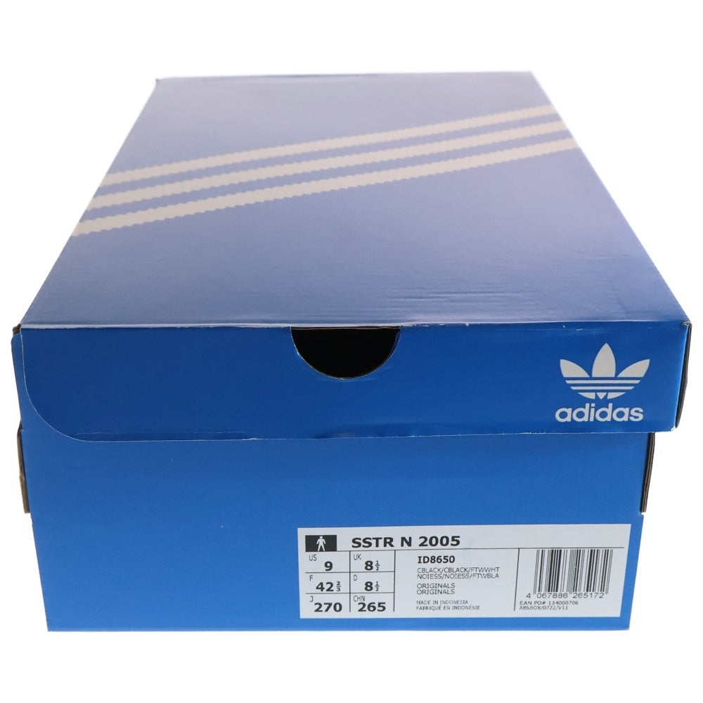 adidas(アディダス) ×NEIGHBORHOOD SUPERSTAR N 2005 ネイバーフッド スーパースター ローカットスニーカー ブラック US9/27cm ID8650