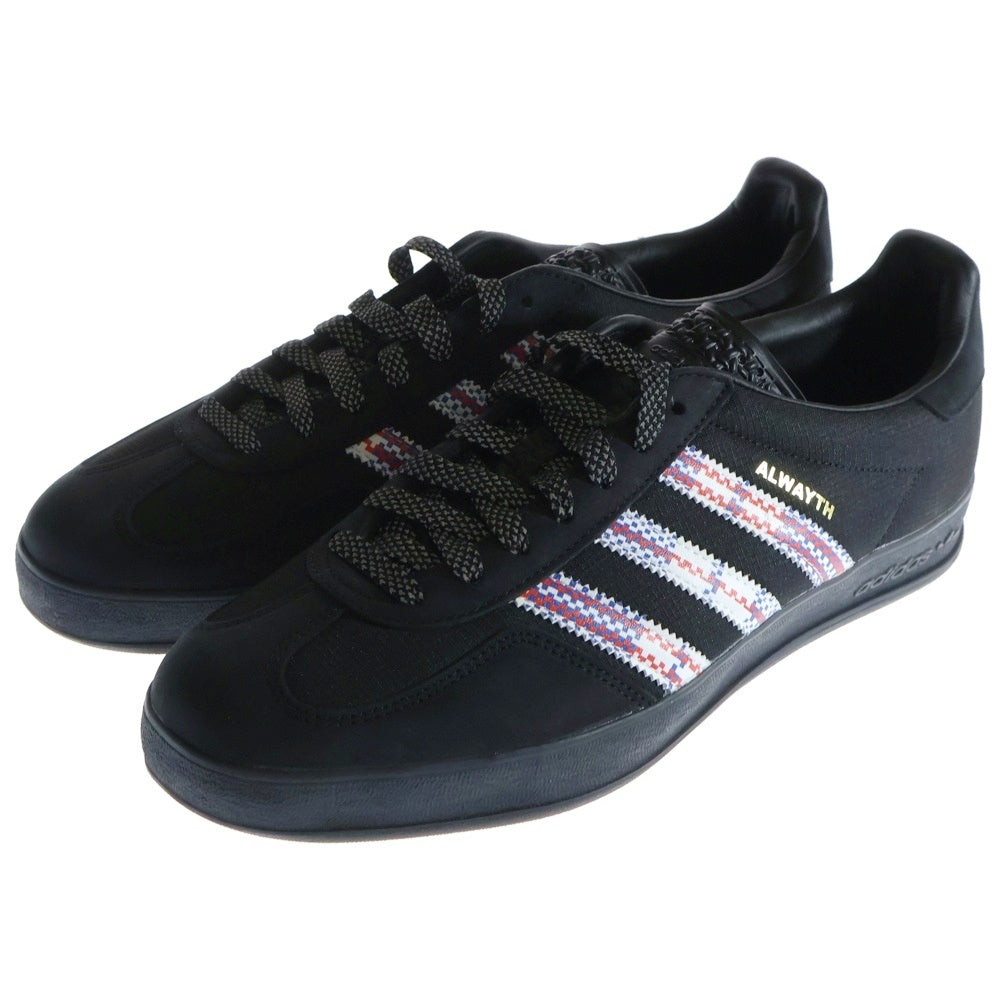 adidas(アディダス) ×ALWAYTH GAZELLE INDOOR オールウェイズ ガゼルインドア ローカットスニーカー ブラック US9/27cm IH7609