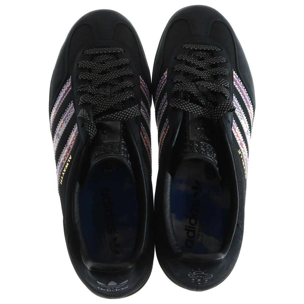 adidas(アディダス) ×ALWAYTH GAZELLE INDOOR オールウェイズ ガゼルインドア ローカットスニーカー ブラック US9/27cm IH7609