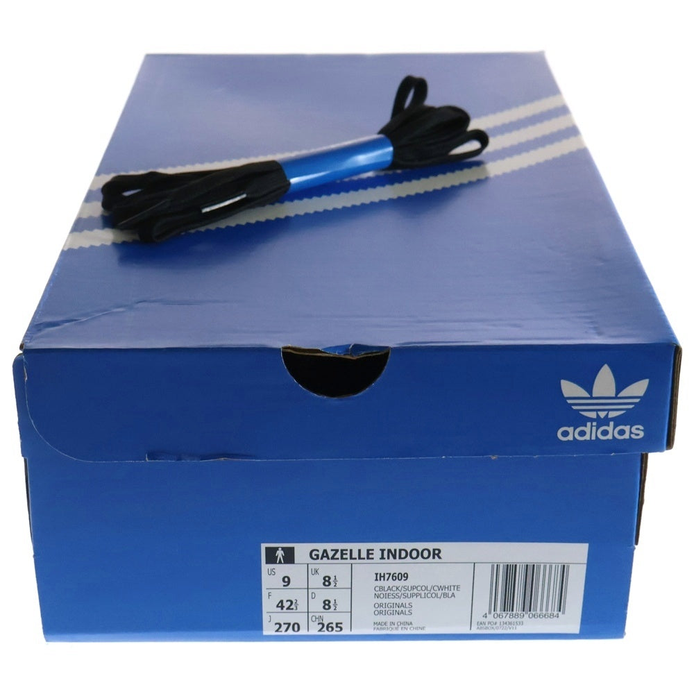 adidas(アディダス) ×ALWAYTH GAZELLE INDOOR オールウェイズ ガゼルインドア ローカットスニーカー ブラック US9/27cm IH7609