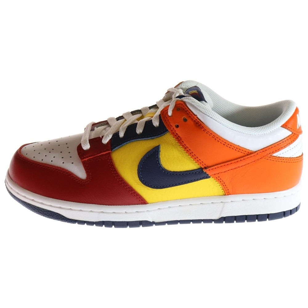 NIKE(ナイキ) DUNK LOW CO.JP WHAT THE MIDNIGHT NAVY AND VARSITY ダンク ワット ザ ローカットスニーカー マルチ US9/27cm IB2051-400