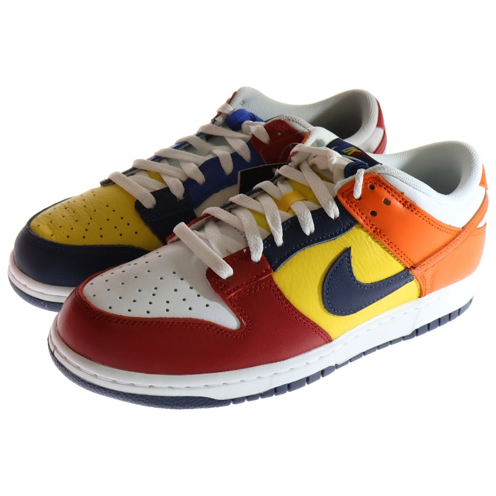 NIKE(ナイキ) DUNK LOW CO.JP WHAT THE MIDNIGHT NAVY AND VARSITY ダンク ワット ザ ローカットスニーカー マルチ US9/27cm IB2051-400