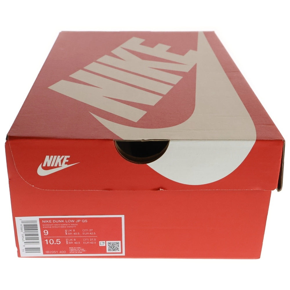 NIKE(ナイキ) DUNK LOW CO.JP WHAT THE MIDNIGHT NAVY AND VARSITY ダンク ワット ザ ローカットスニーカー マルチ US9/27cm IB2051-400