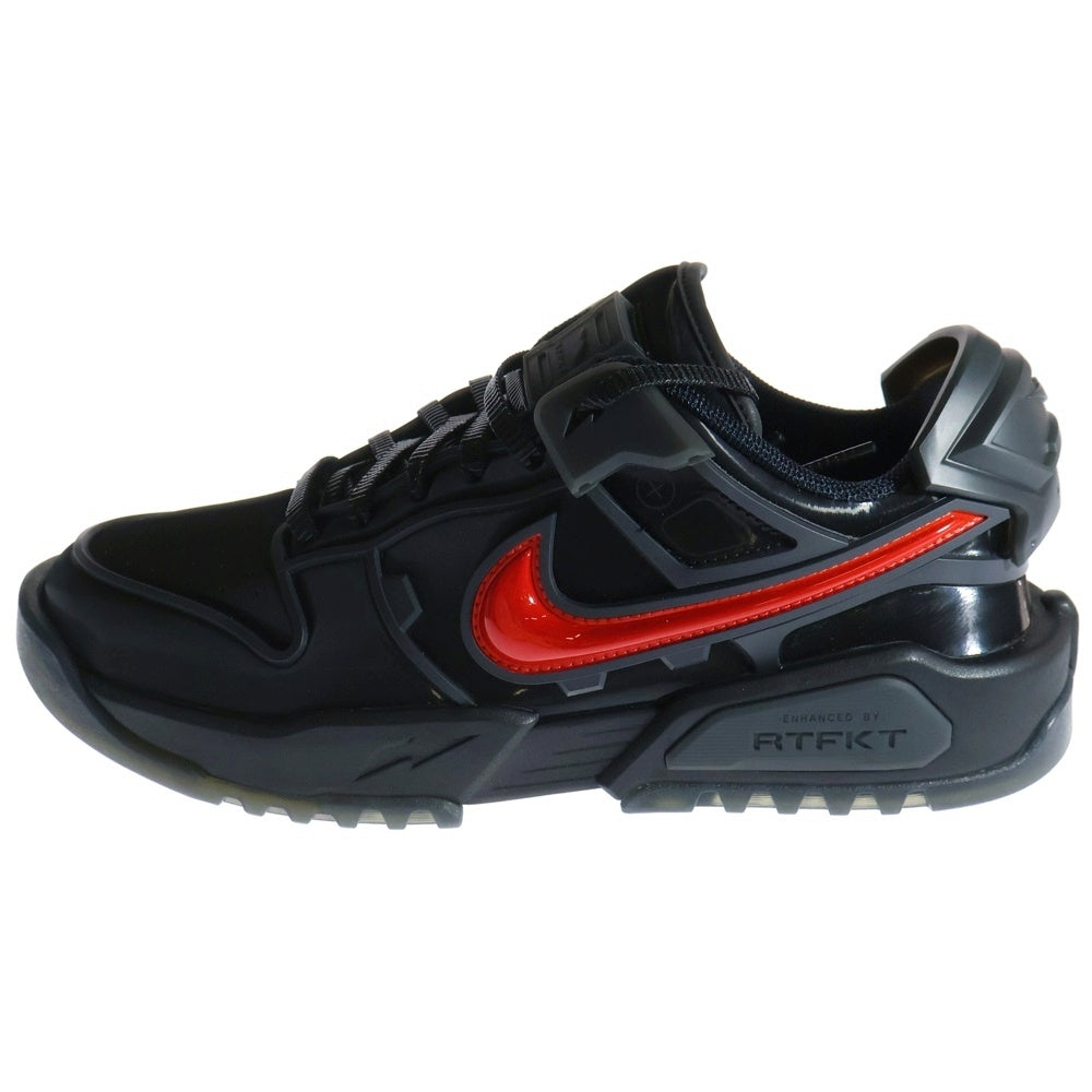 NIKE(ナイキ) ×RTFKT DUNK GENESIS CLONE X HQ0899-001 アーティファクト ダンク ジェネシス クローンX ローカットスニーカー ブラック/レッド US9/27cm