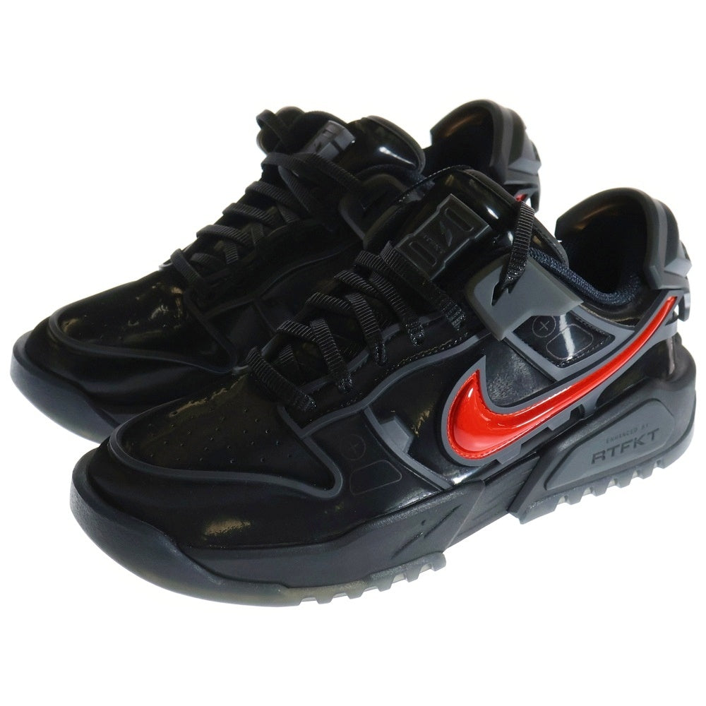 NIKE(ナイキ) ×RTFKT DUNK GENESIS CLONE X HQ0899-001 アーティファクト ダンク ジェネシス クローンX ローカットスニーカー ブラック/レッド US9/27cm