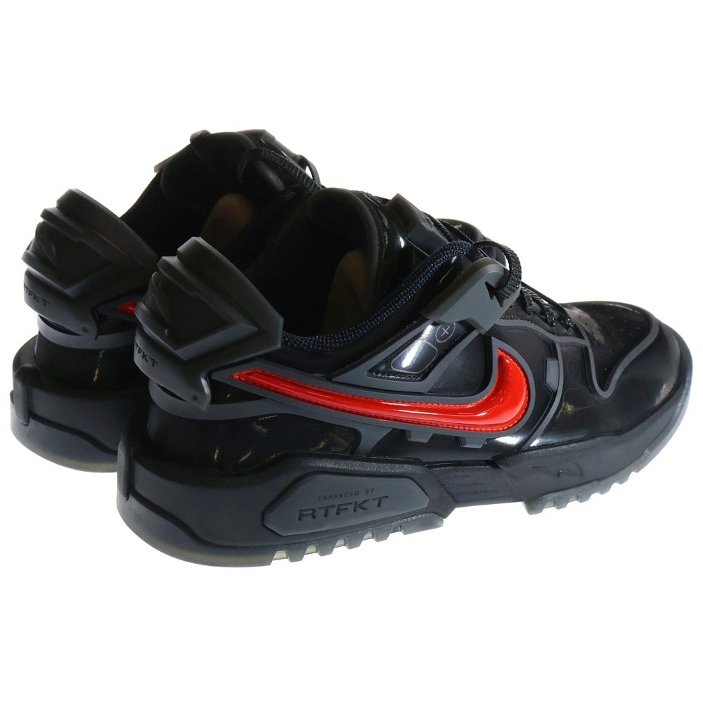 NIKE(ナイキ) ×RTFKT DUNK GENESIS CLONE X HQ0899-001 アーティファクト ダンク ジェネシス クローンX ローカットスニーカー ブラック/レッド US9/27cm