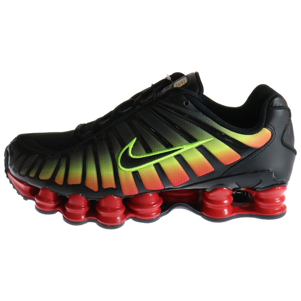 NIKE(ナイキ) WMNS SHOX TL BLACK/VOLT ウィメンズ ショックス ローカットスニーカー ブラック/レッド US10.5/27.5cm HJ9609-001