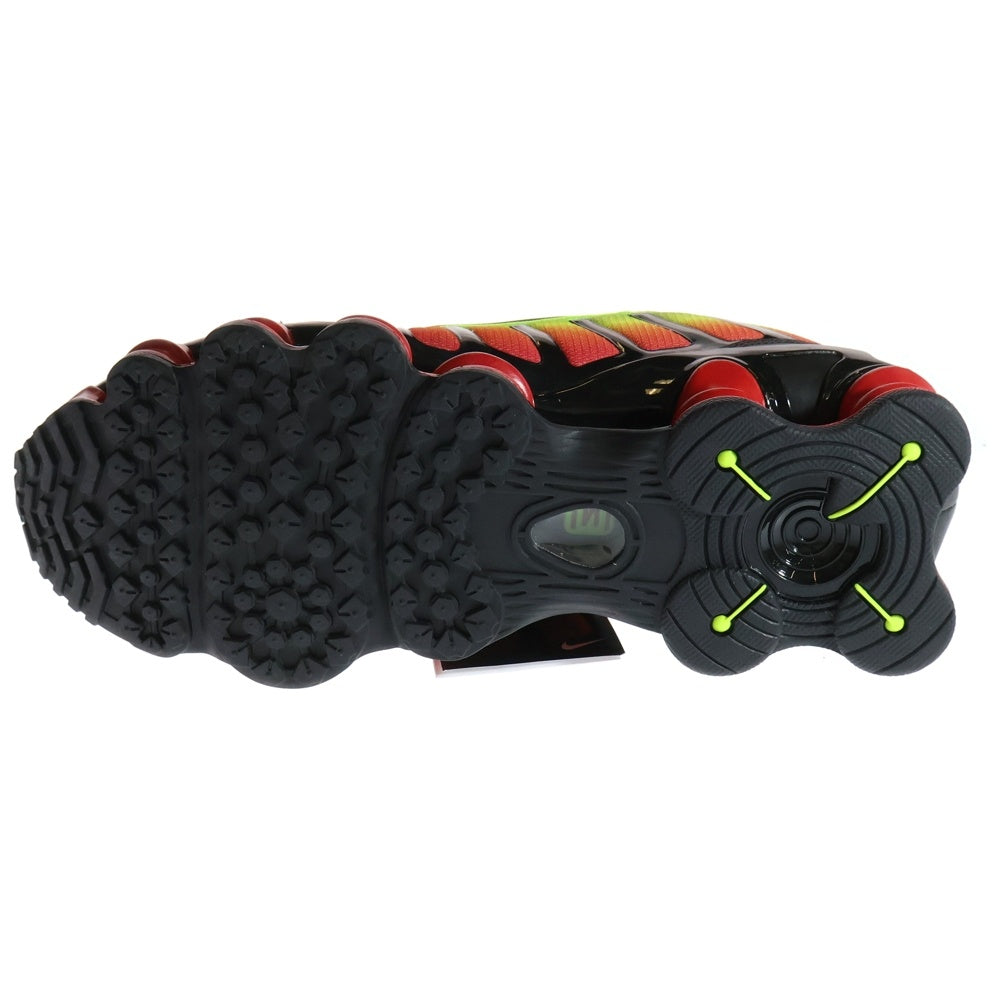 NIKE(ナイキ) WMNS SHOX TL BLACK/VOLT ウィメンズ ショックス ローカットスニーカー ブラック/レッド US10.5/27.5cm HJ9609-001