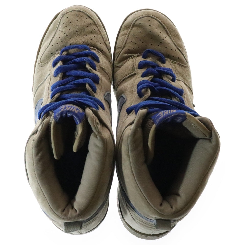 NIKE(ナイキ) SB DUNK HIGH PRO ダンク ハイ プロ アイアン スニーカー グレー/ブルー US12/30cm 305050-241