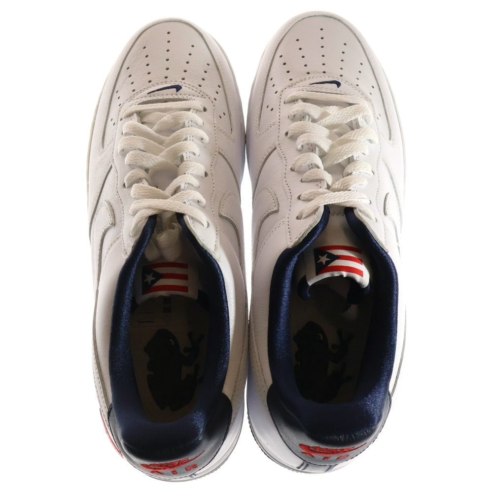 NIKE(ナイキ) AIR FORCE 1 LOW Puerto Rico エアフォース 1 プエルトリコ ローカットスニーカー ホワイト/ネイビー US11.5/29.5cm CJ1386-100