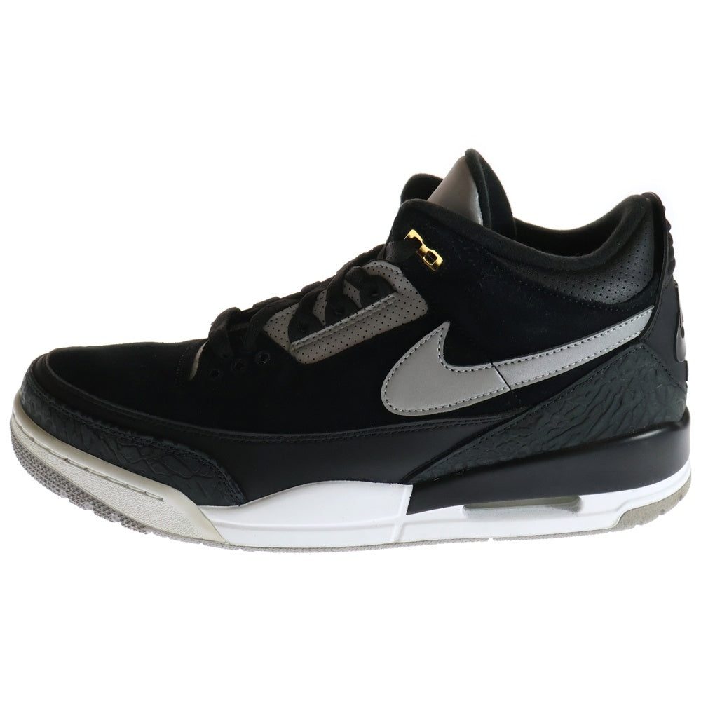 NIKE(ナイキ) AIR JORDAN 3 RETRO TINKER エアジョーダン3 レトロ ティンカー ハイカットスニーカー ブラック US12/30cm CK4348-007