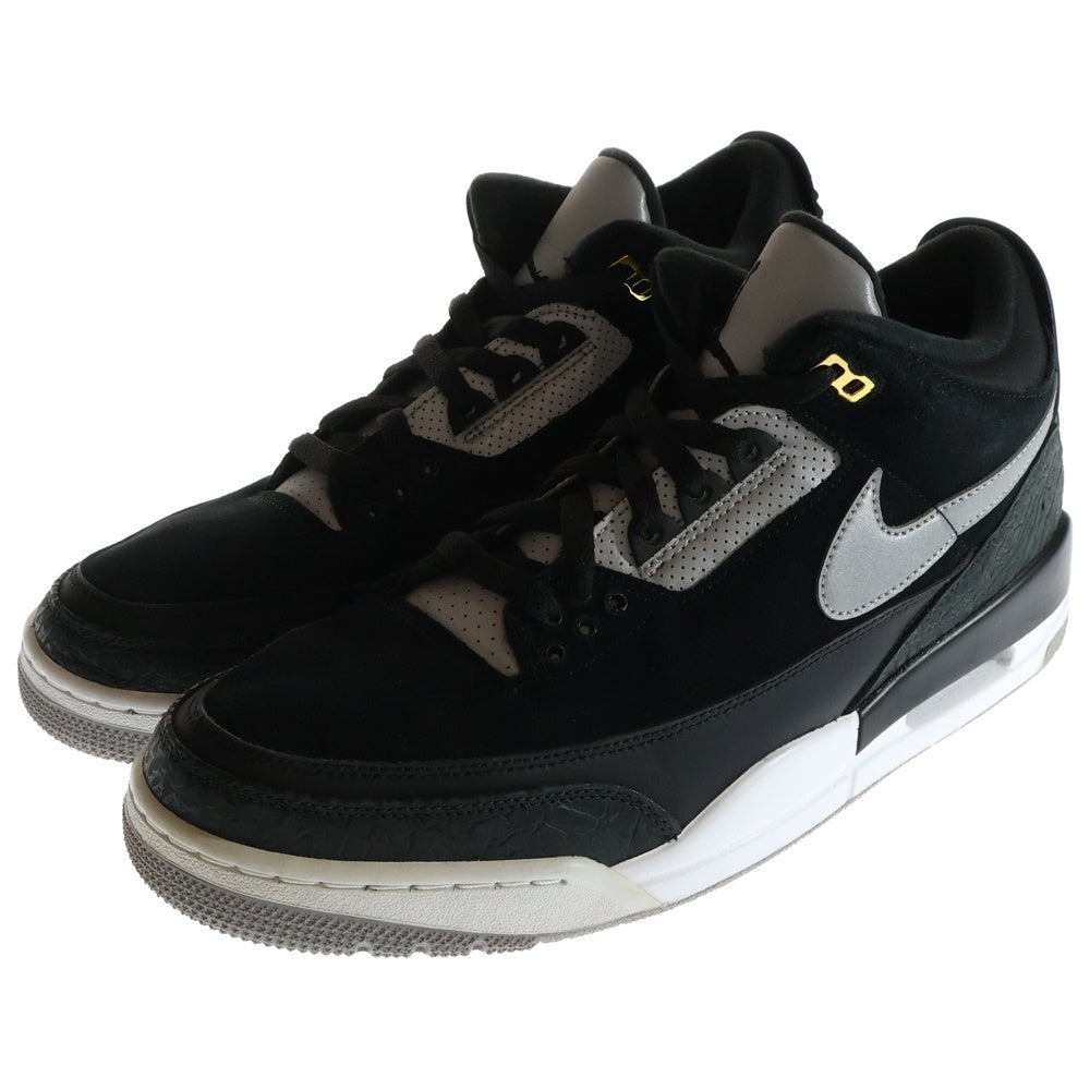 NIKE(ナイキ) AIR JORDAN 3 RETRO TINKER エアジョーダン3 レトロ ティンカー ハイカットスニーカー ブラック US12/30cm CK4348-007