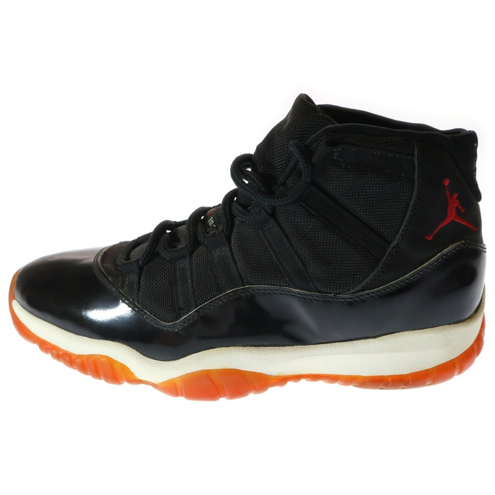 NIKE(ナイキ) 【観賞用1995年製】 AIR JORDAN 11 OG PLAYOFFS 1995 エア ジョーダン11 OG プレーオフ 1995 ハイカットスニーカー US11/29cm ブラック/レッド 130245-062