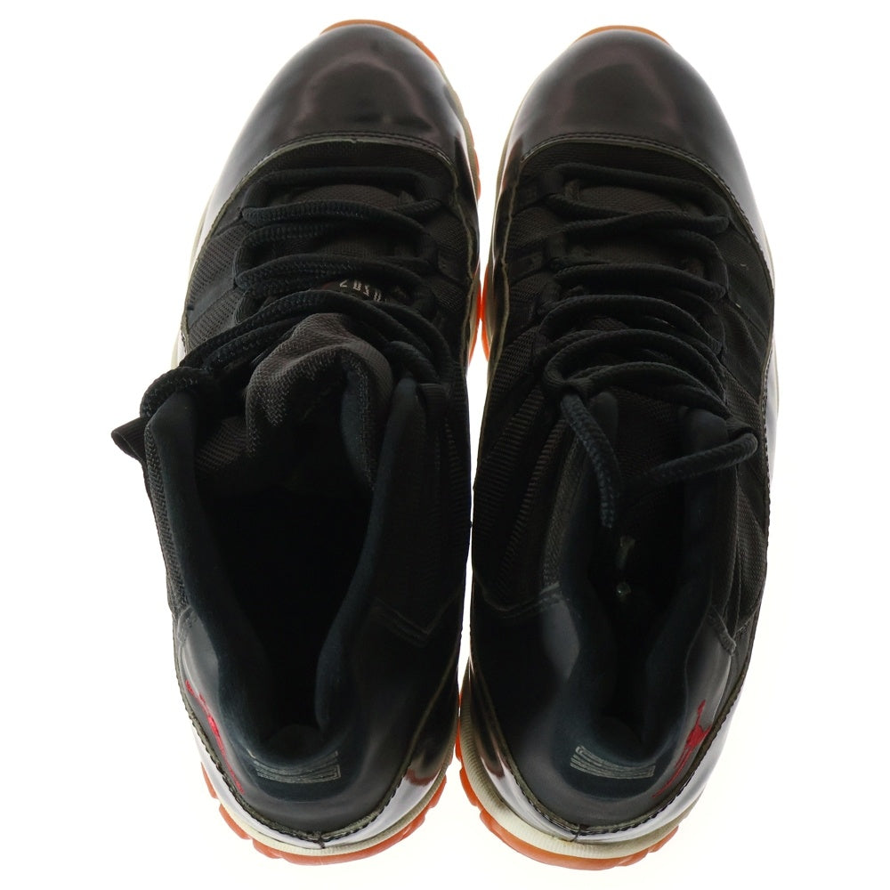 NIKE(ナイキ) 【観賞用1995年製】 AIR JORDAN 11 OG PLAYOFFS 1995 エア ジョーダン11 OG プレーオフ 1995 ハイカットスニーカー US11/29cm ブラック/レッド 130245-062
