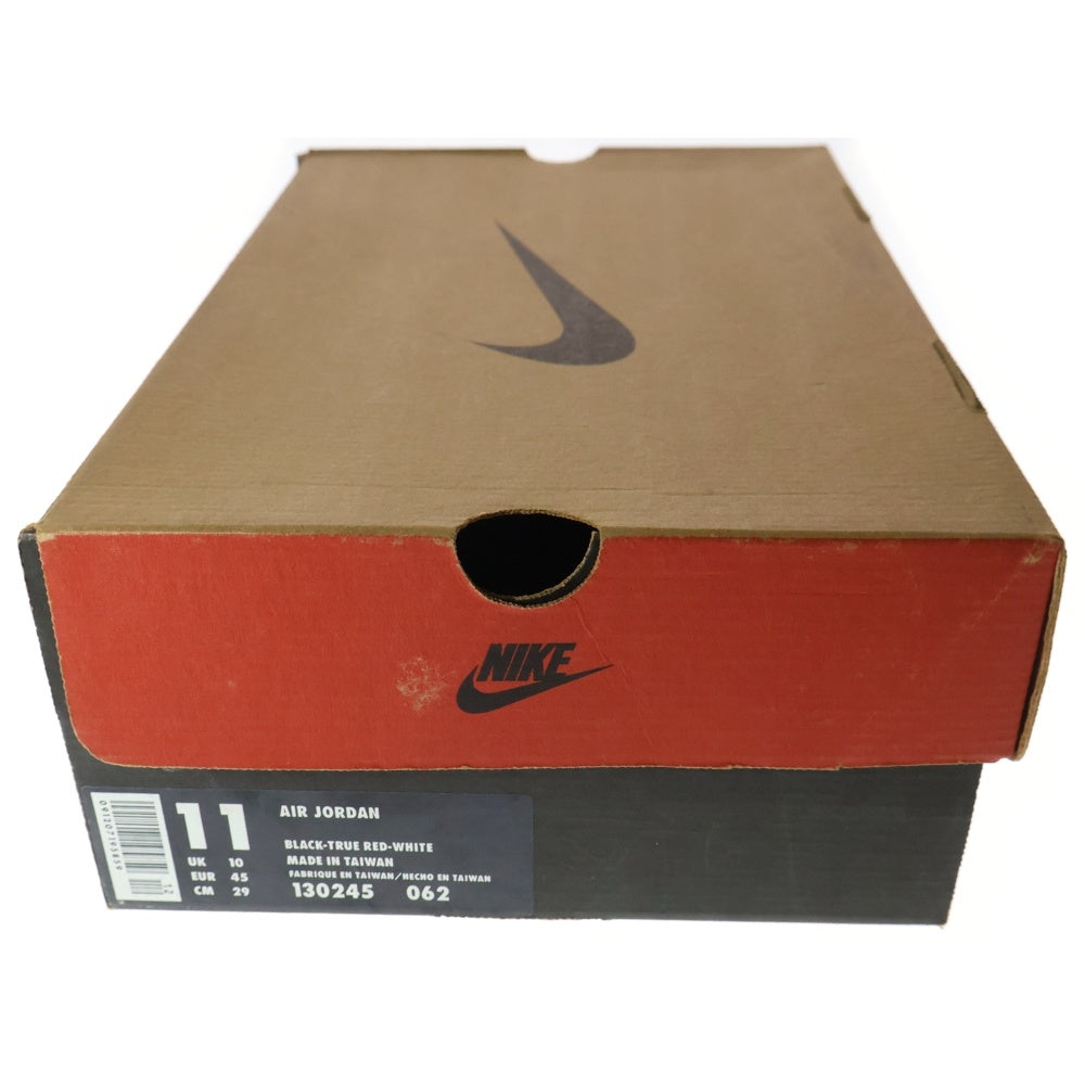 NIKE(ナイキ) 【観賞用1995年製】 AIR JORDAN 11 OG PLAYOFFS 1995 エア ジョーダン11 OG プレーオフ 1995 ハイカットスニーカー US11/29cm ブラック/レッド 130245-062