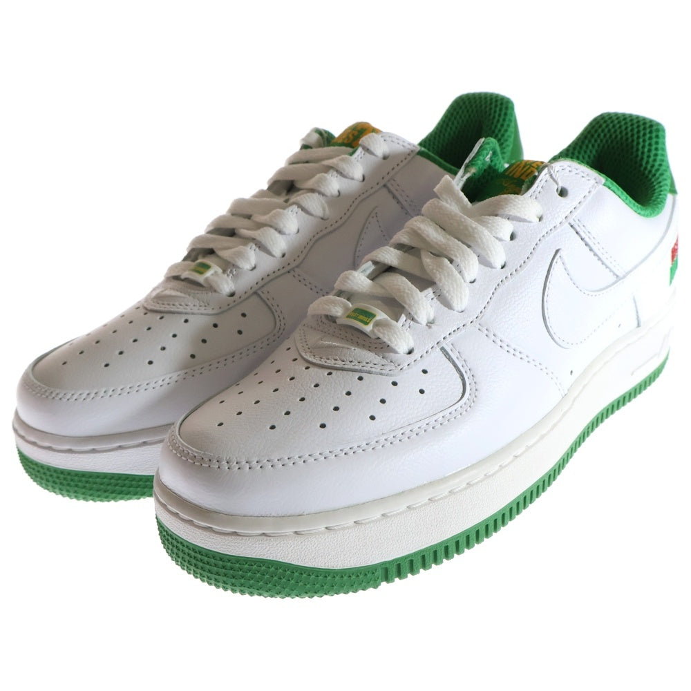 NIKE(ナイキ) AIR FORCE 1 LOW RETRO QS WEST INDIES エアフォース1 ウエストインディーズ ローカットスニーカー ホワイト/グリーン US9/27cm DX1156-100