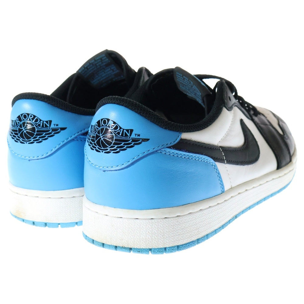 NIKE(ナイキ) AIR JORDAN 1 LOW OG BLACK POWDER BLUE UNC エアジョーダン1ローカットスニーカー ブルー/ブラック/ホワイト US11.5/29.5cm CZ0790-104