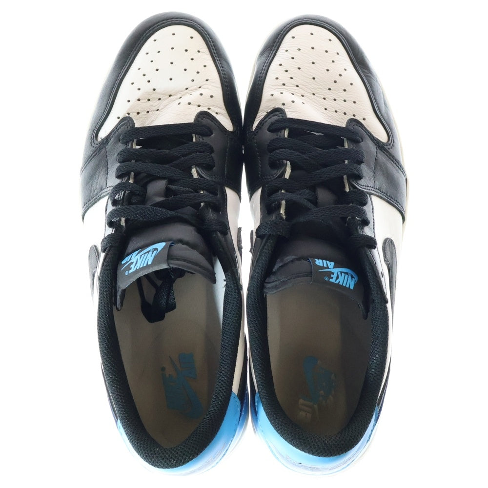 NIKE(ナイキ) AIR JORDAN 1 LOW OG BLACK POWDER BLUE UNC エアジョーダン1ローカットスニーカー ブルー/ブラック/ホワイト US11.5/29.5cm CZ0790-104
