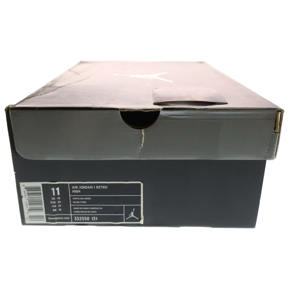 NIKE(ナイキ) 【観賞用 2009年製】AIR JORDAN 1 RETRO HIGH DO THE RIGHT THING エアジョーダン1 レトロ ドゥーザライトシング ハイカットスニーカー US11/29cm 332550-131