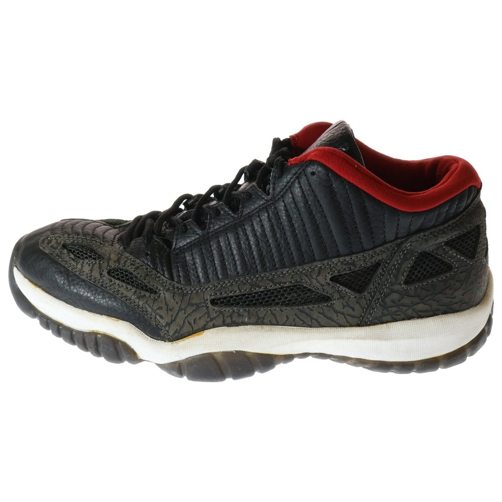 NIKE(ナイキ) 【観賞用2003年製】AIR JORDAN 11 RETRO LOW IE BRED エアジョーダン11 レトロ ロー IE ブレッド ローカットスニーカー ブラック/レッド US11/29cm 306008-061