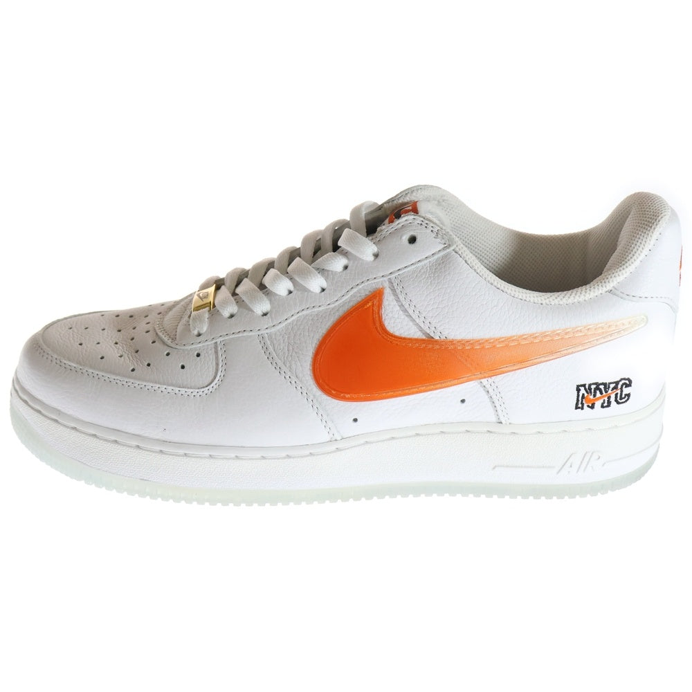NIKE(ナイキ) ×KITH AIR FORCE 1 LOW キス エアフォース 1 ローカットスニーカーシューズ ホワイト/オレンジ/ブルー US11/29cm CZ7928-100