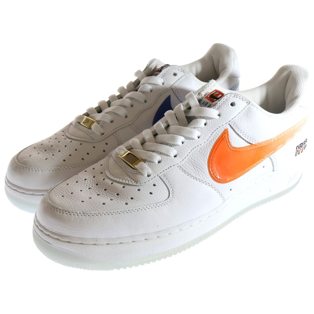 NIKE(ナイキ) ×KITH AIR FORCE 1 LOW キス エアフォース 1 ローカットスニーカーシューズ ホワイト/オレンジ/ブルー US11/29cm CZ7928-100