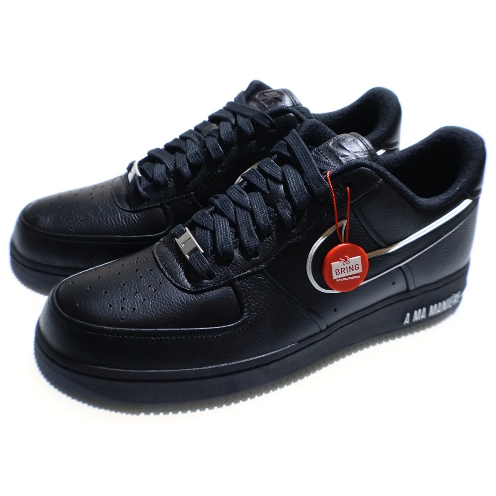 NIKE(ナイキ) ×A Ma Maniere AIR FORCE 1 LOW アママニエール エアフォース 1 ローカットスニーカーシューズ ブラック US12.5/29.5cm HF4084-001
