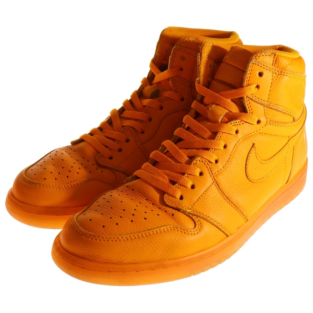 NIKE(ナイキ) ×Gatorade AIR JORDAN 1 RETRO HIGH OG G8RD エアジョーダン 1 ハイカットスニーカーシューズ オレンジ US12/30cm AJ5997-880