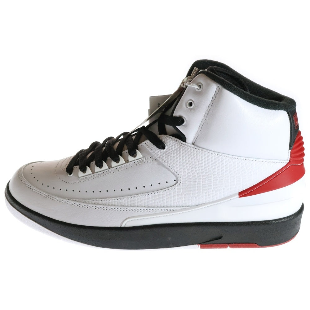 NIKE(ナイキ) AIR JORDAN 2 OG CHICAGO 2022 エアジョーダン2 OG シカゴ ハイカットスニーカー ホワイト/レッド US11/29cm DX2454-106