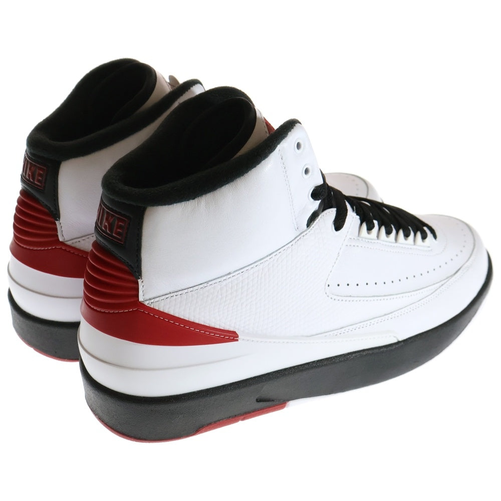 NIKE(ナイキ) AIR JORDAN 2 OG CHICAGO 2022 エアジョーダン2 OG シカゴ ハイカットスニーカー ホワイト/レッド US11/29cm DX2454-106