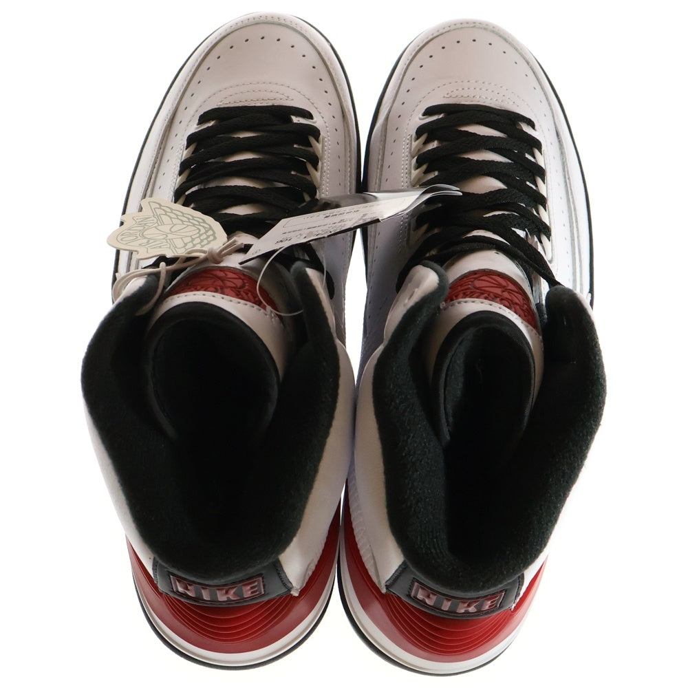 NIKE(ナイキ) AIR JORDAN 2 OG CHICAGO 2022 エアジョーダン2 OG シカゴ ハイカットスニーカー ホワイト/レッド US11/29cm DX2454-106