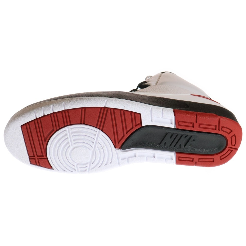 NIKE(ナイキ) AIR JORDAN 2 OG CHICAGO 2022 エアジョーダン2 OG シカゴ ハイカットスニーカー ホワイト/レッド US11/29cm DX2454-106