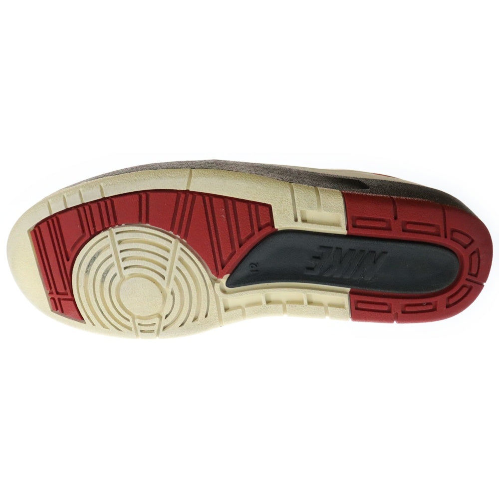NIKE(ナイキ) AIR JORDAN 2 RETRO LOW エアジョーダン2レトロ ローカットスニーカー ホワイト/レッド US12/30cm 832819-101