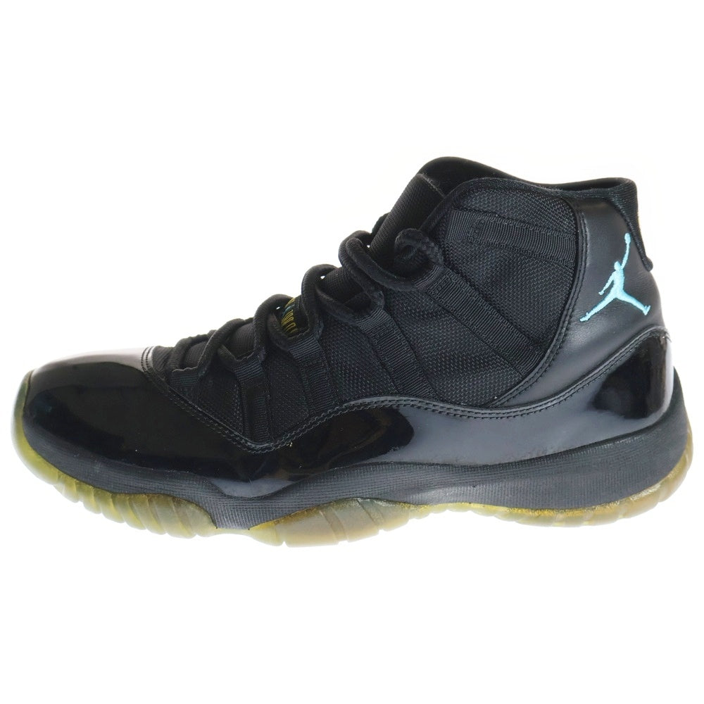 NIKE(ナイキ) 【観賞用2013年製】AIR JORDAN 11 GAMMA エアジョーダン11 ガンマ ハイカットスニーカー ブラック/ブルー US9.5/27.5cm 378037-006