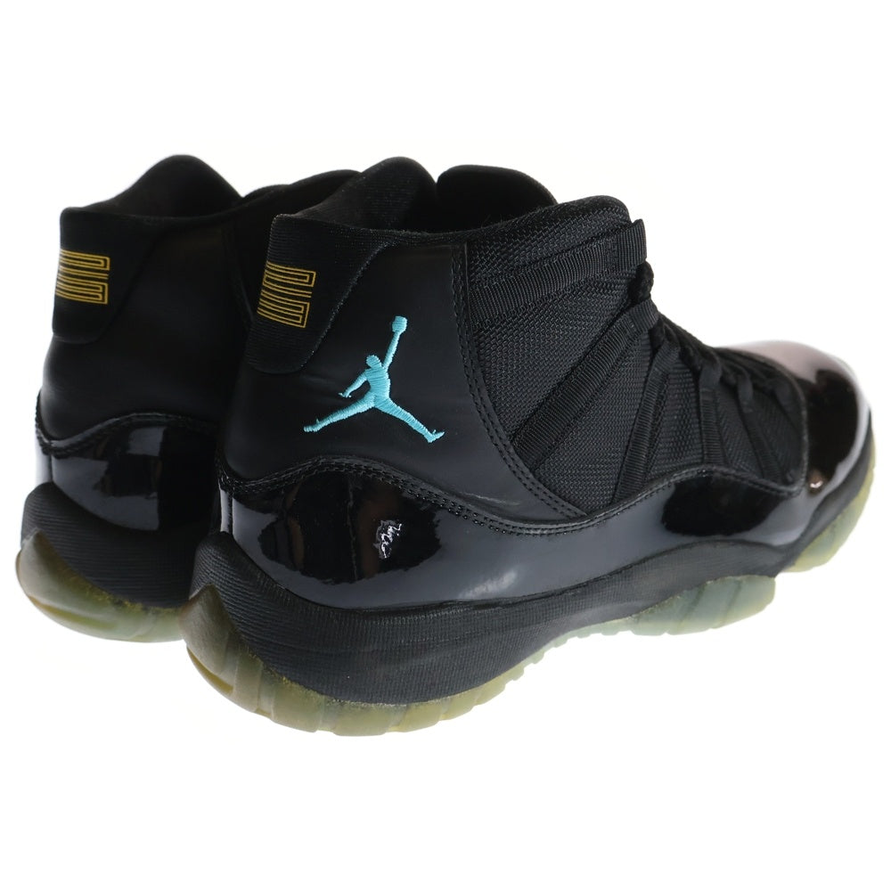 NIKE(ナイキ) 【観賞用2013年製】AIR JORDAN 11 GAMMA エアジョーダン11 ガンマ ハイカットスニーカー ブラック/ブルー US9.5/27.5cm 378037-006