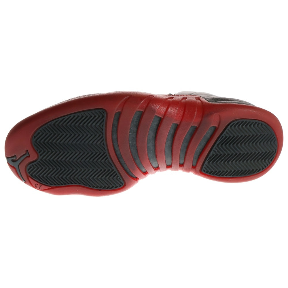 NIKE(ナイキ) 【観賞用2016年製】 AIR JORDAN 12 RETRO エアジョーダン12 レトロ ハイカットスニーカー ブラック/レッド US11/29cm 130690-002