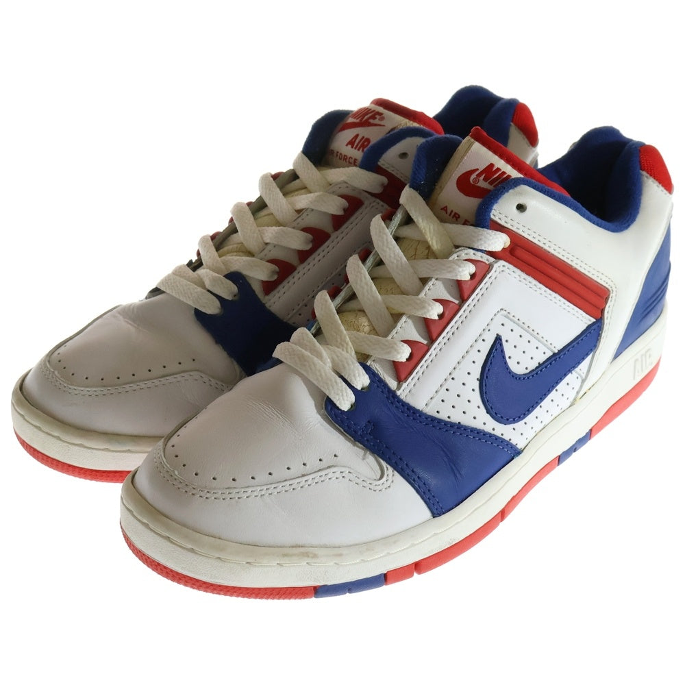 NIKE(ナイキ) 【観賞用2003年製】 AIR FORCE 2 LOW エアフォース 2 ローカットスニーカー ホワイト/ブルー/レッド US10.5/28.5cm 305602-143
