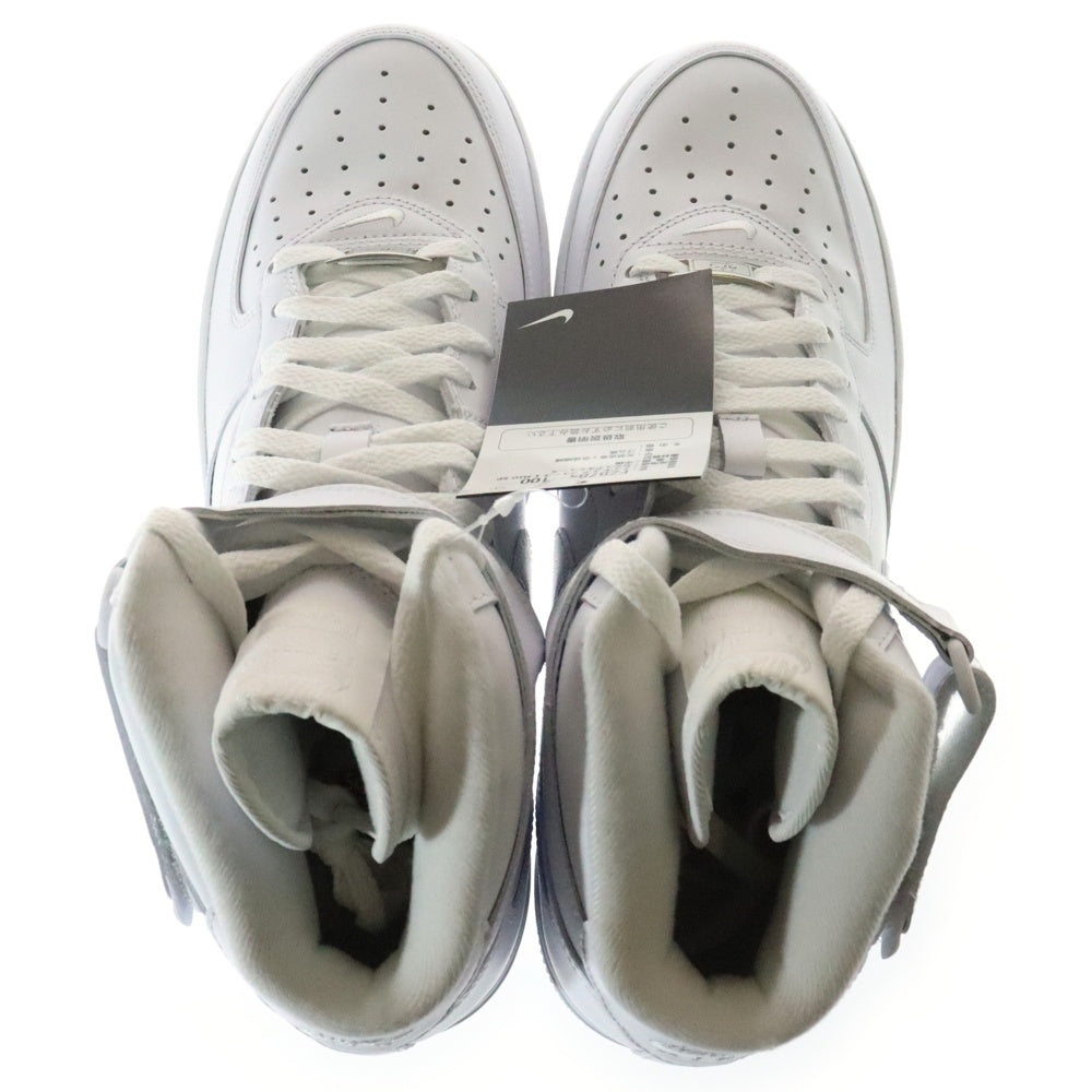 NIKE(ナイキ) ×SUPREME AIR FORCE 1 MID SP シュプリーム エア フォース 1ミッドカットスニーカー ホワイト US11/29cm FZ8784-100