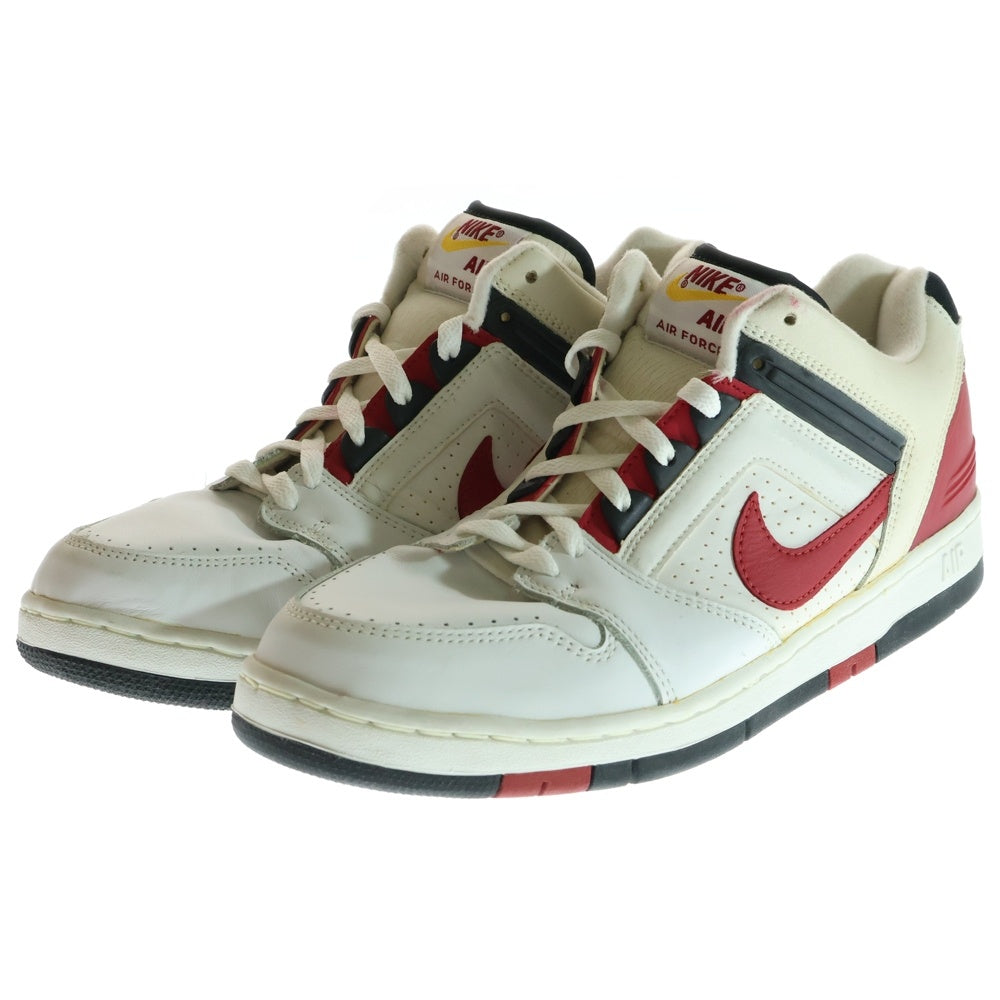 NIKE(ナイキ) 【観賞用2002年製】 AIR FORCE 2 LOW エアフォース 2 ローカットスニーカー ホワイト/レッド US12/30cm 305602-161