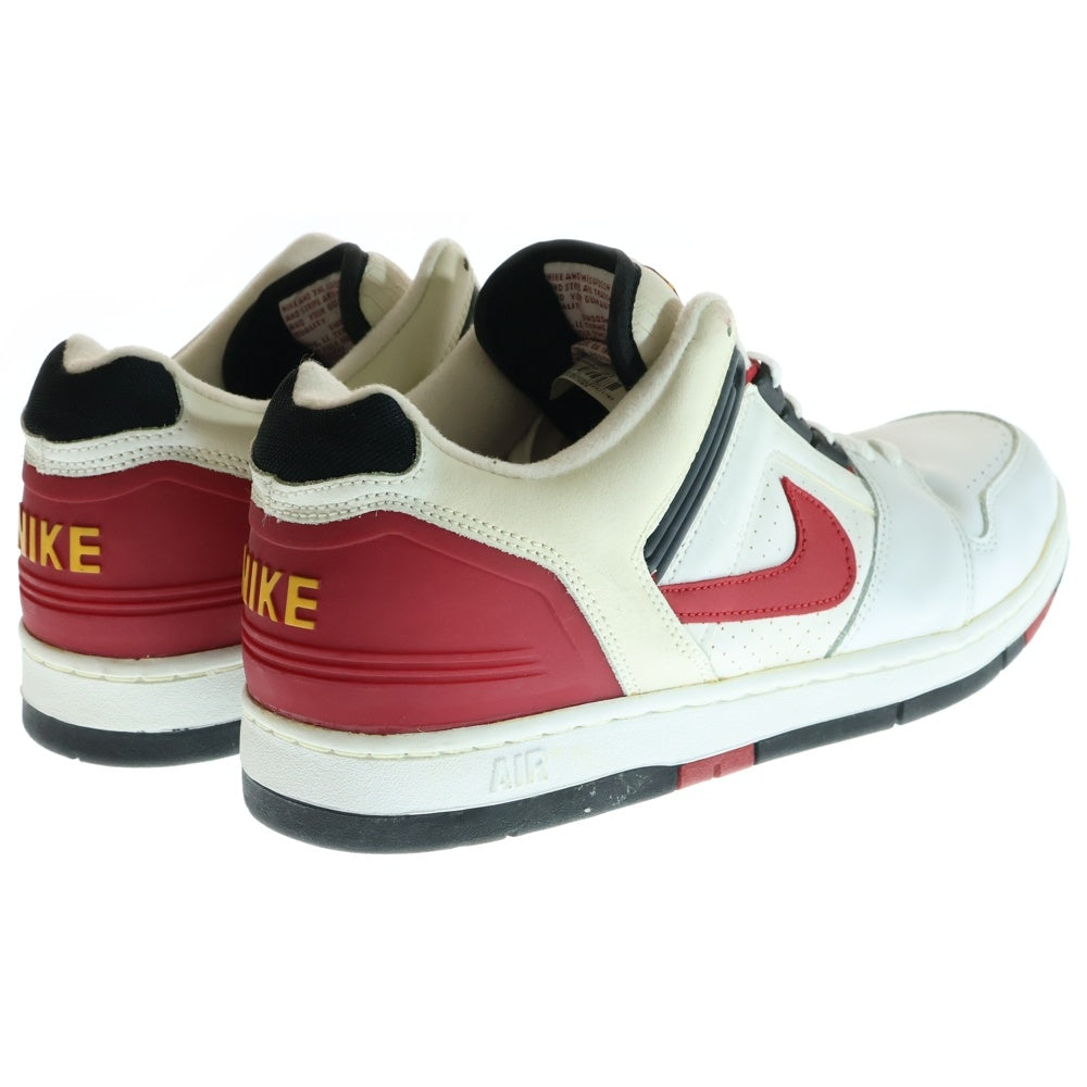 NIKE(ナイキ) 【観賞用2002年製】 AIR FORCE 2 LOW エアフォース 2 ローカットスニーカー ホワイト/レッド US12/30cm 305602-161