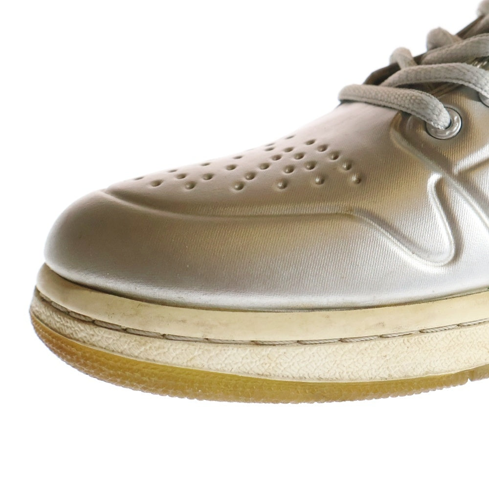 NIKE(ナイキ) 【観賞用2010年製】 AIR JORDAN 1 Anodized エアジョーダン1 ハイ アルマイト ハイカットスニーカー シルバー US11/29cm 414823-001