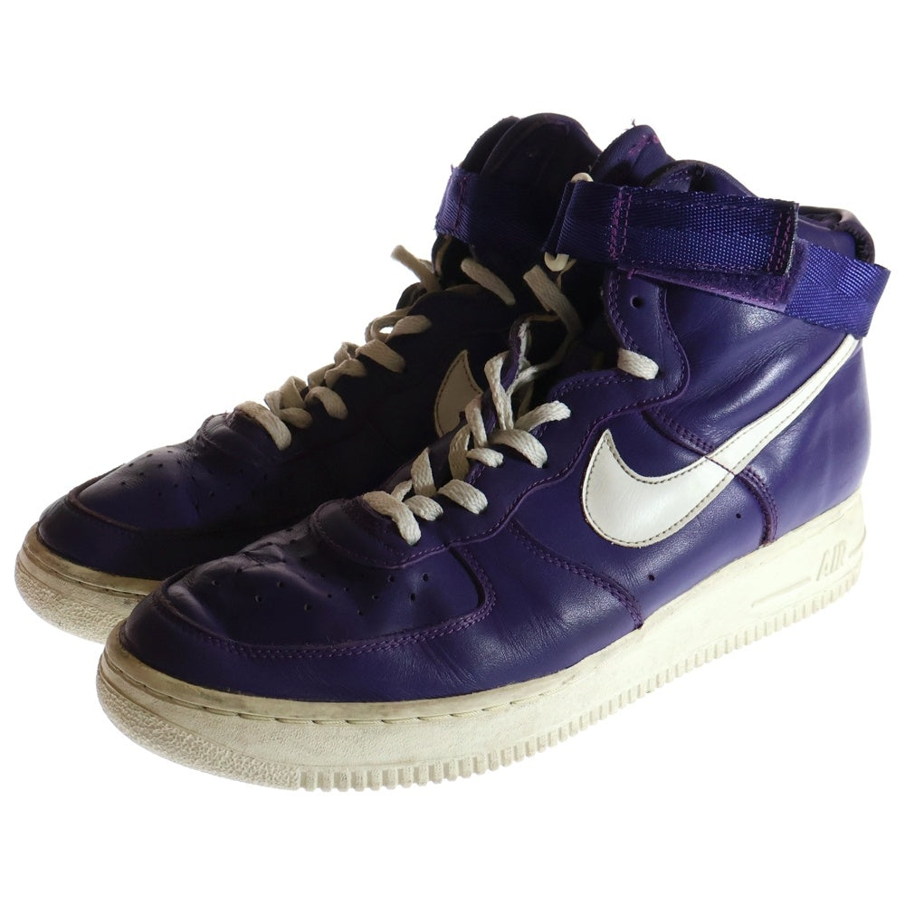 NIKE(ナイキ) 【観賞用1992年製】 AIR FORCE 1 HI エアフォース 1 ハイカットスニーカーシューズ パープルUS11.5/29.5cm 630059-510