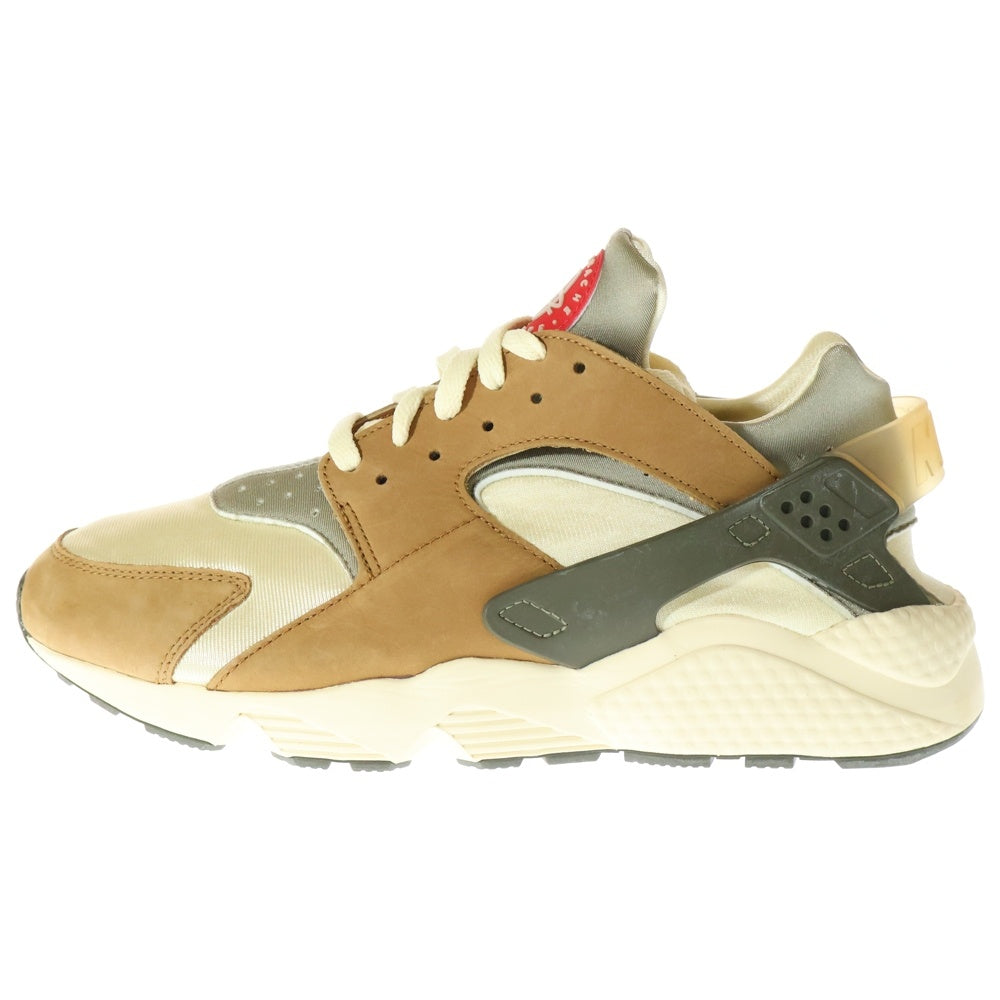 NIKE(ナイキ) ×STUSSY AIR HUARACHE LE DESERT OAK ステューシー エアハラチ デザートオーク ローカットスニーカー ベージュ/ブラウン US12/30cm DD1381-200