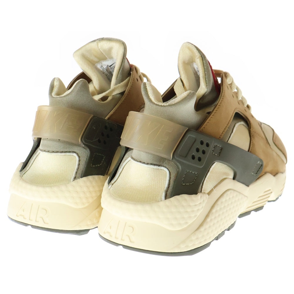 NIKE(ナイキ) ×STUSSY AIR HUARACHE LE DESERT OAK ステューシー エアハラチ デザートオーク ローカットスニーカー ベージュ/ブラウン US12/30cm DD1381-200