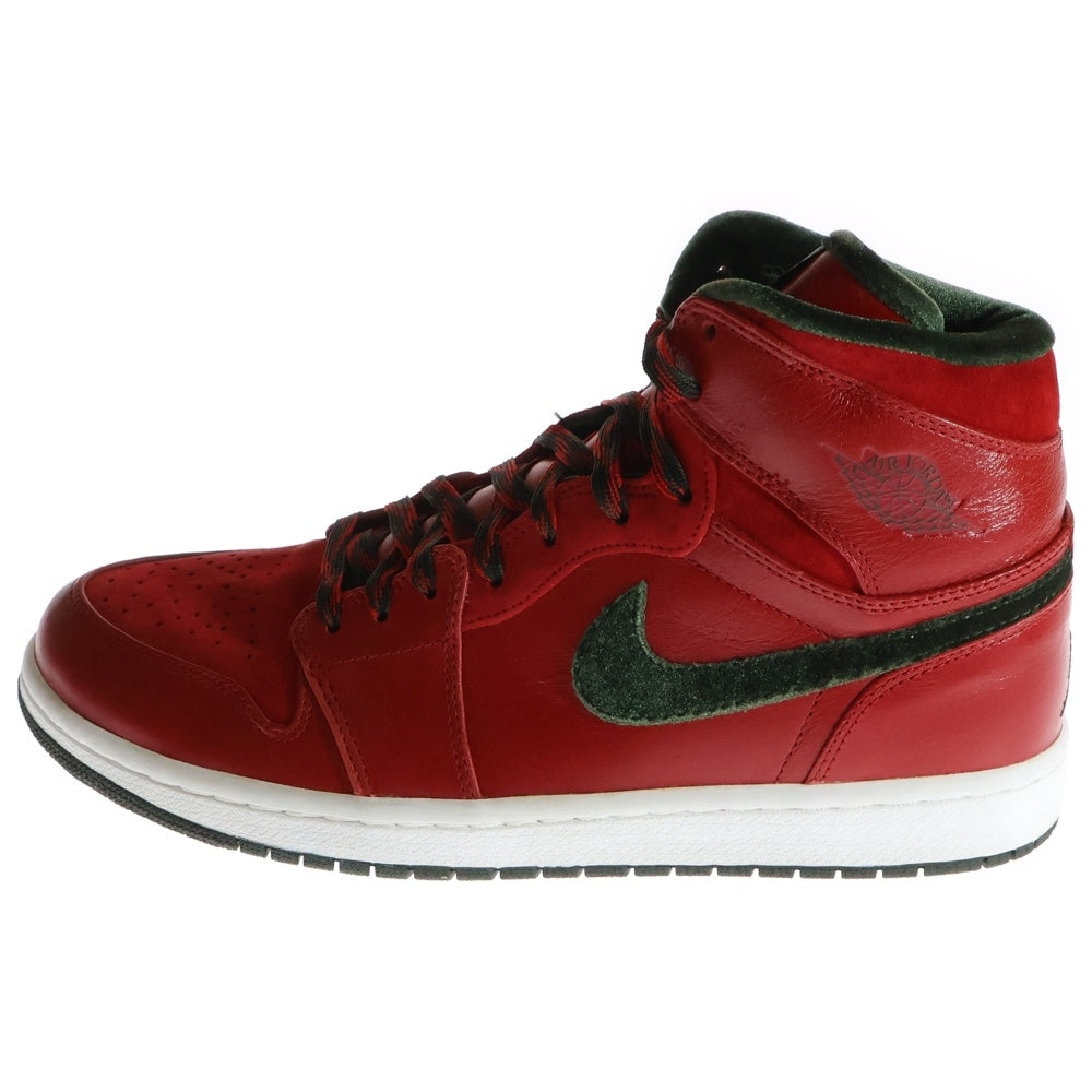 NIKE(ナイキ) 【観賞用2008年製】 AIR JORDAN 1 RETRO HIGH PREMIER VARSITY RED エア ジョーダン 1 レトロ ハイ ハイカットスニーカー US11.5/29.5cm 332134-631